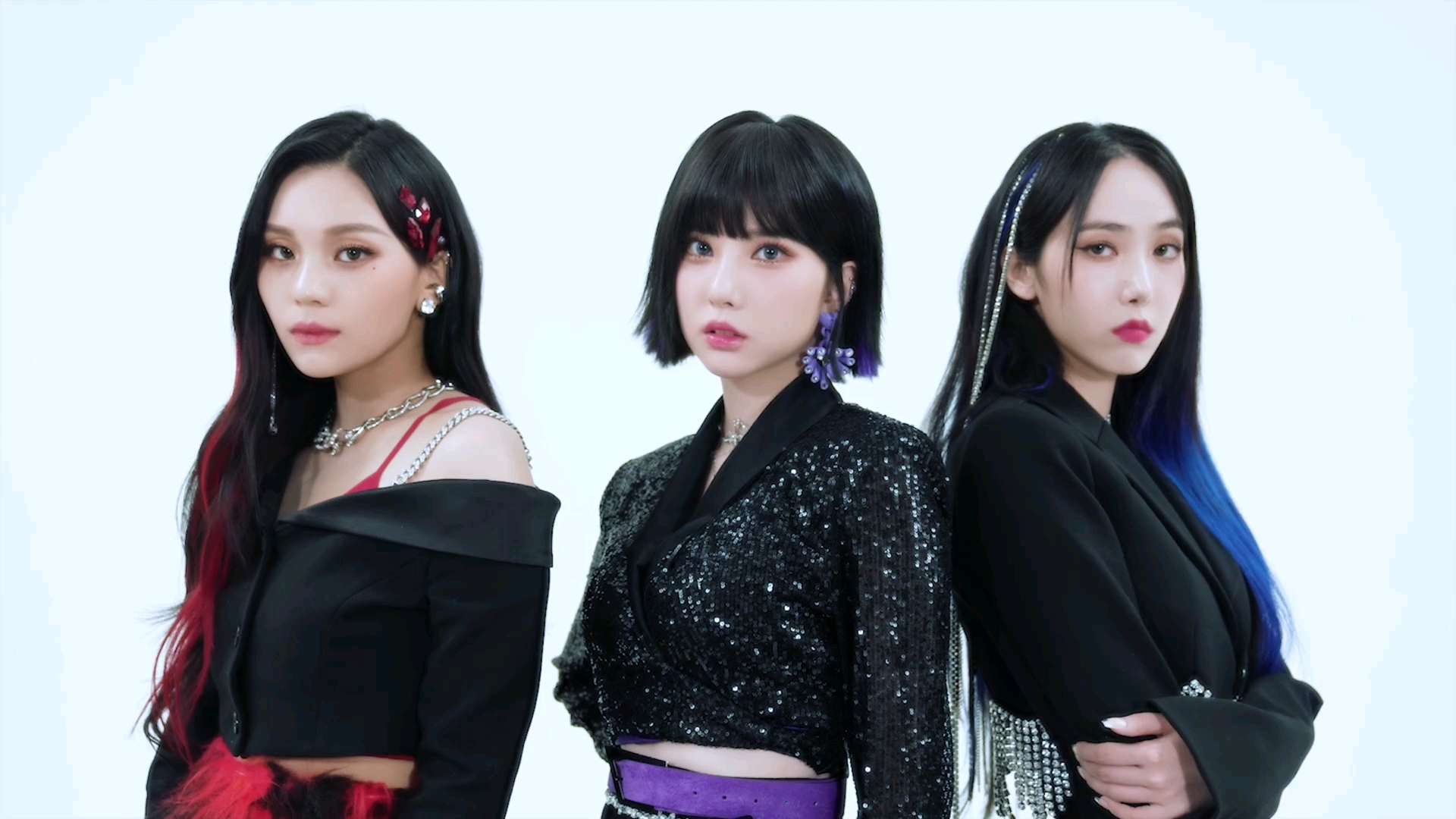 viviz迷你1st mini album beam of prism mood 预告sampler (stand