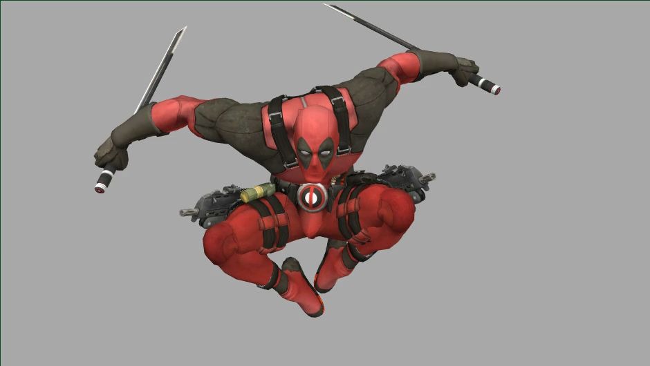 deadpool pose 很酷的死侍pose