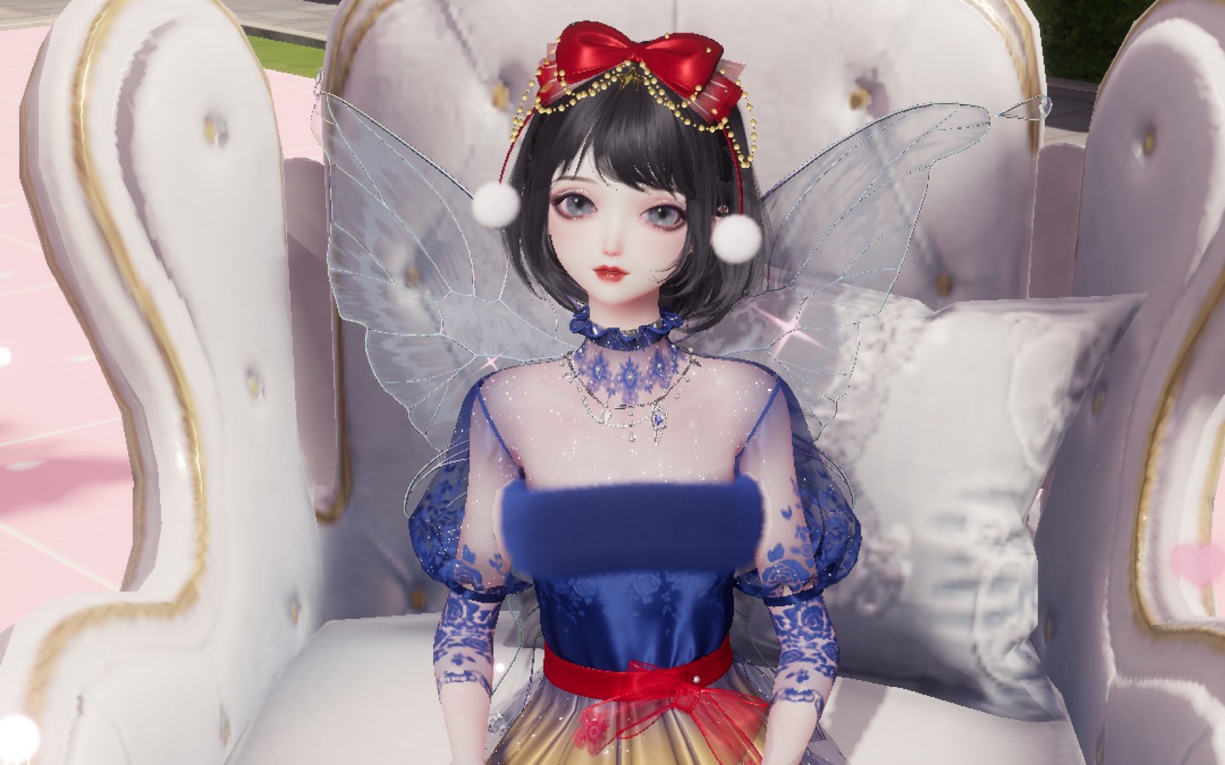 【以闪亮之名】白雪公主和她的仙女教母!(无滤镜版)