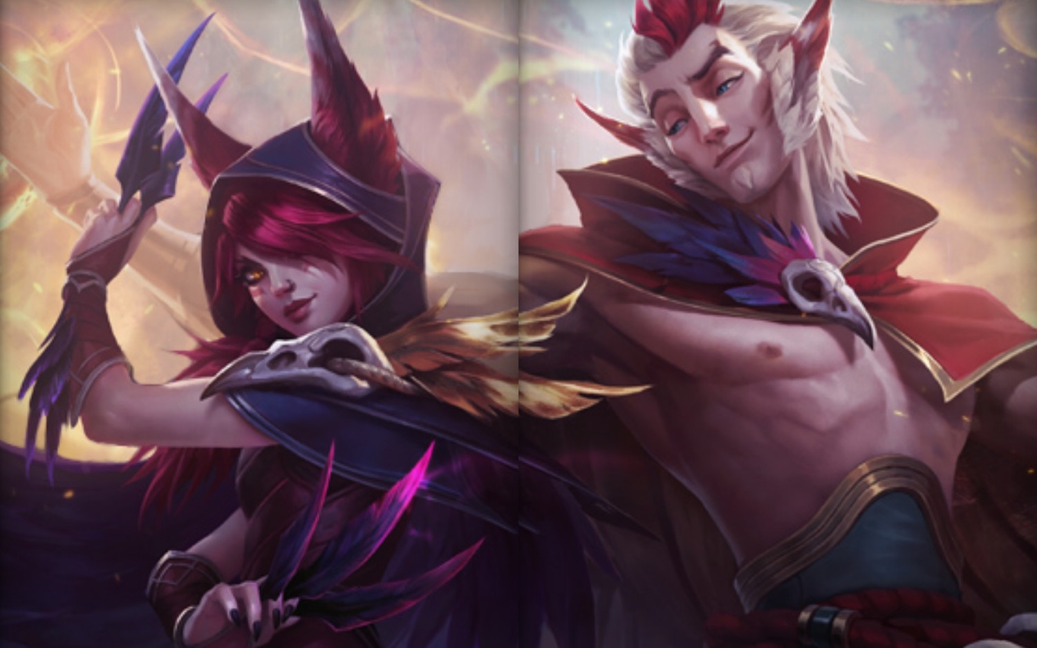 【lol集锦】落霞与孤鹜齐飞,秋水共长天一色.