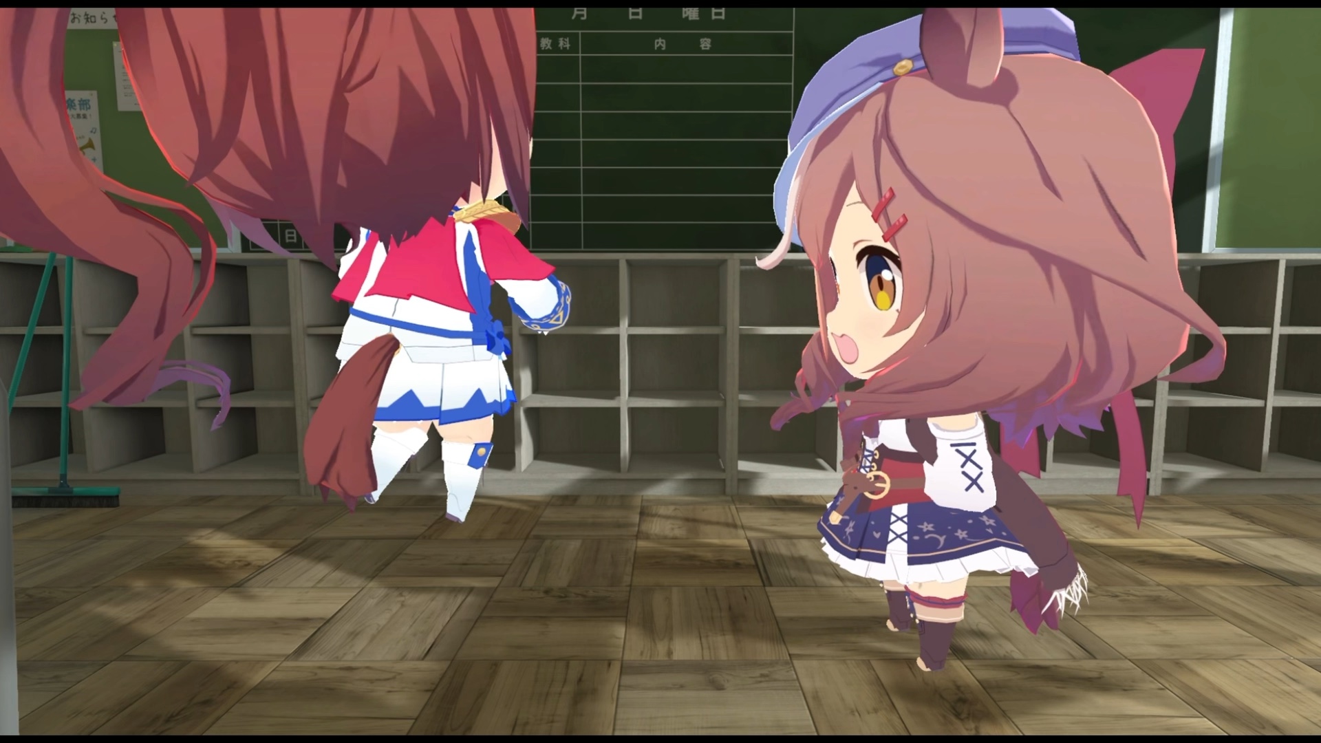 双马出征,寸草不生!#闪耀优俊少女 #赛马娘 #东海帝皇