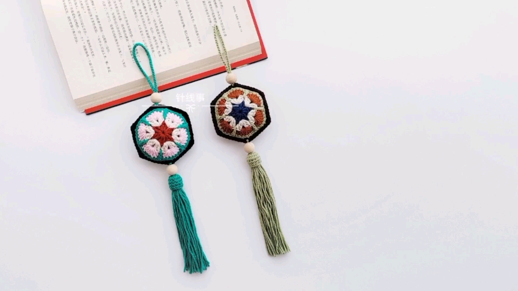 钩针古风香囊:一针一线,锦绣相连;草木入香,芳菲流转