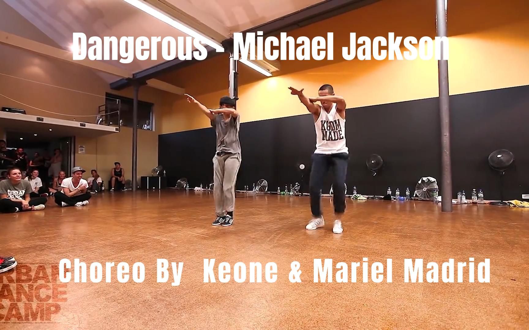 Dangerous  Michael Jackson / Keone & Mariel Madrid Choreography哔哩哔哩bilibili