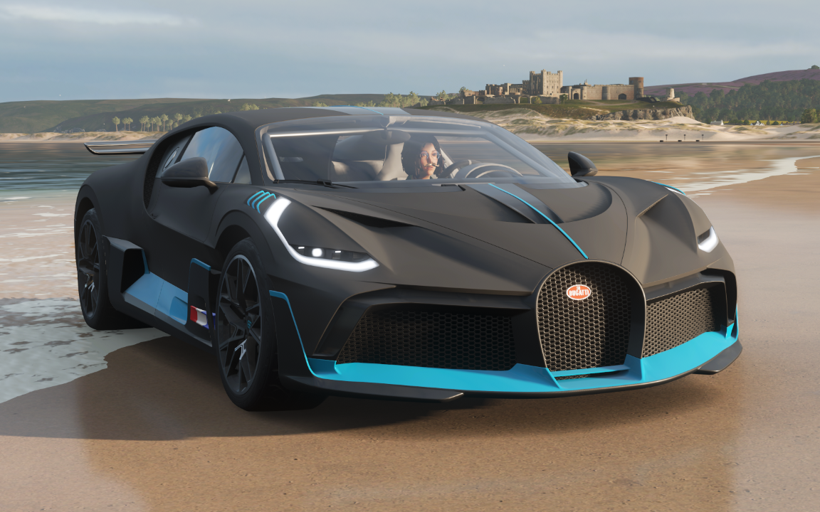 极限竞速地平线45735赛季夏季80速通封面布加迪divo