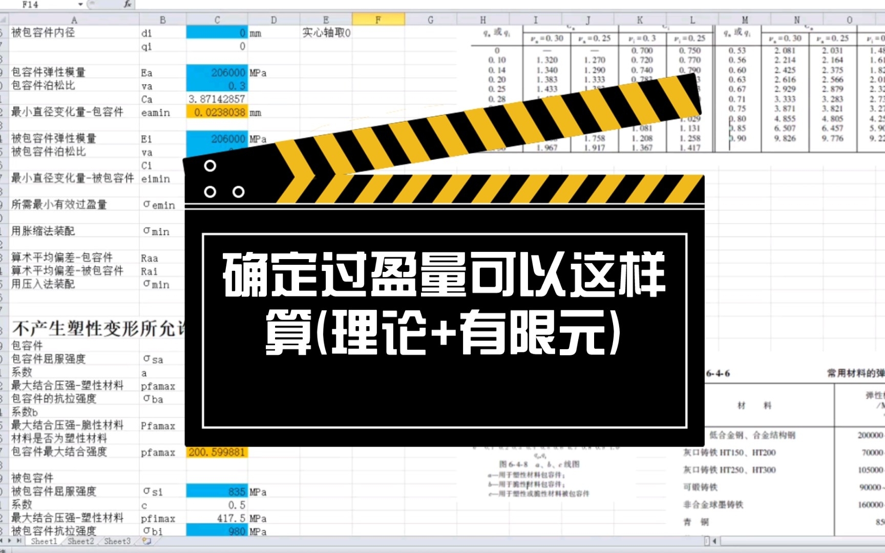 确定过盈量可以这样算(理论+有限元)哔哩哔哩bilibili