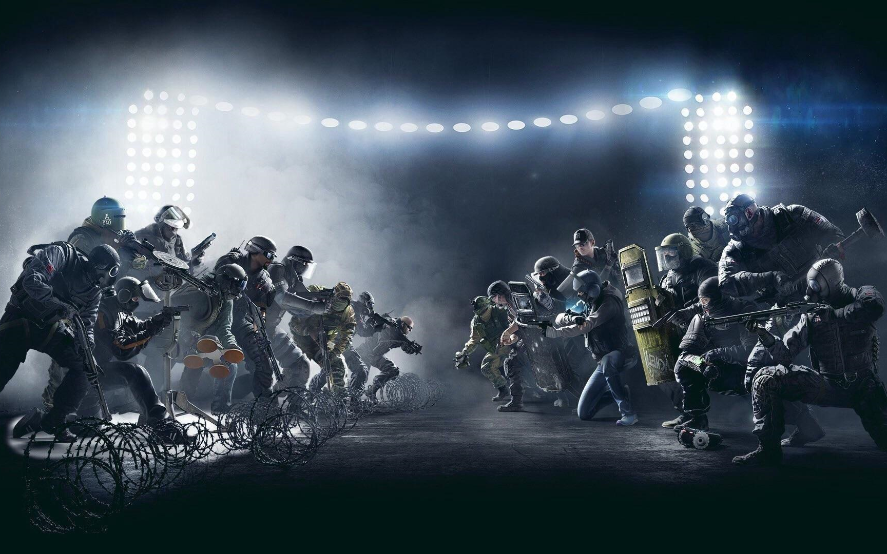 【淋雨】彩虹六号-虐菜记录【720p/60-fps】