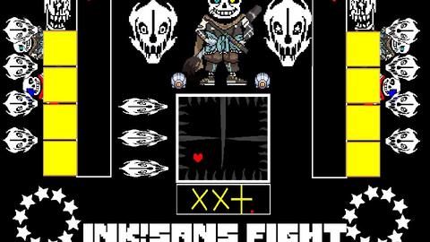 Undertale Ink Sans Full Fight (Version 0.39) 