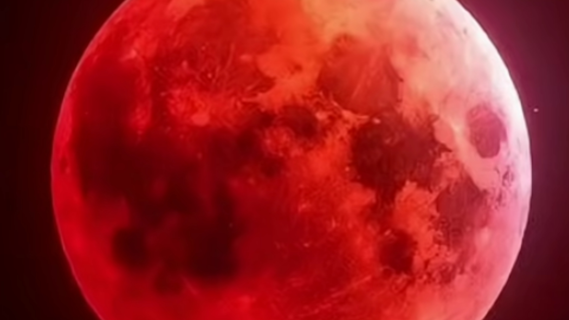 昨天 月全食红月 照片合集