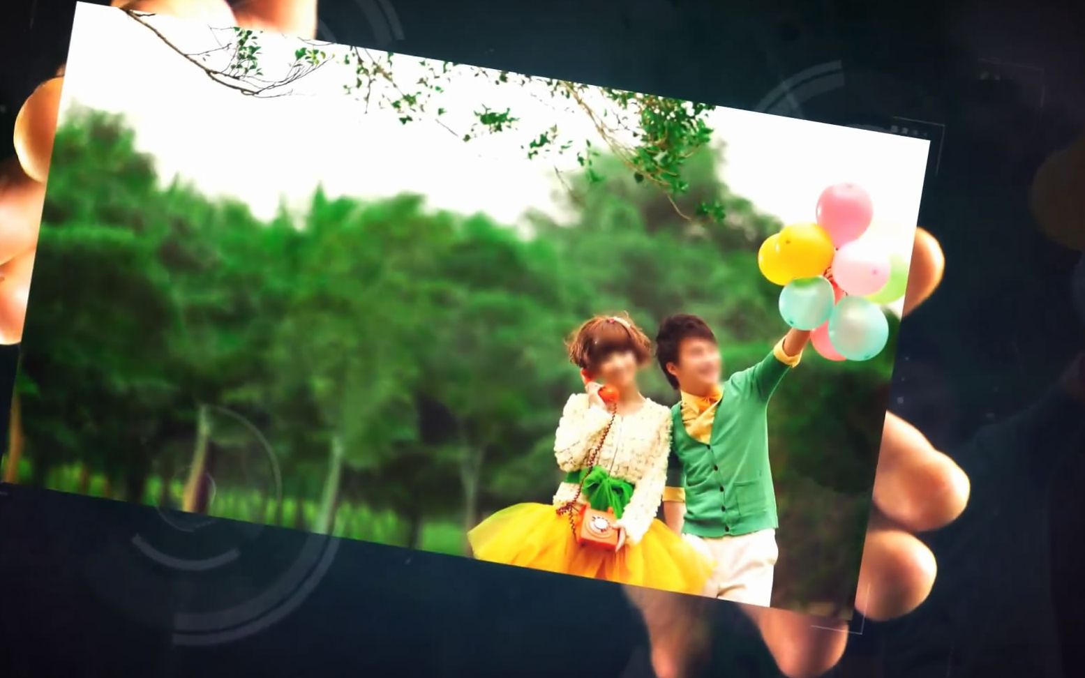 1108唯美创意手心里的爱情婚礼婚庆开场视频片头ae模板ae下载 抖音