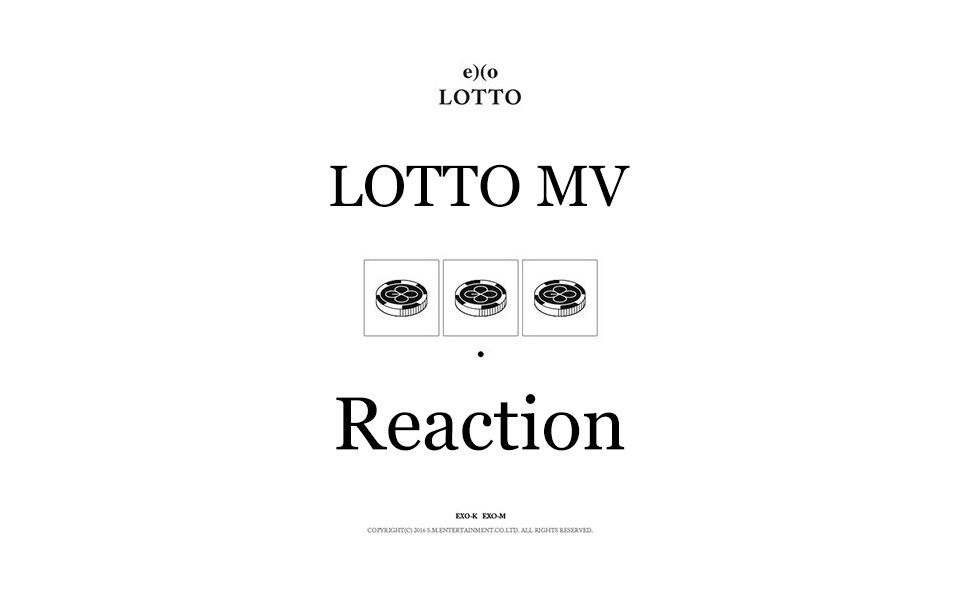【搬运】【合集】exo lotto mv reaction