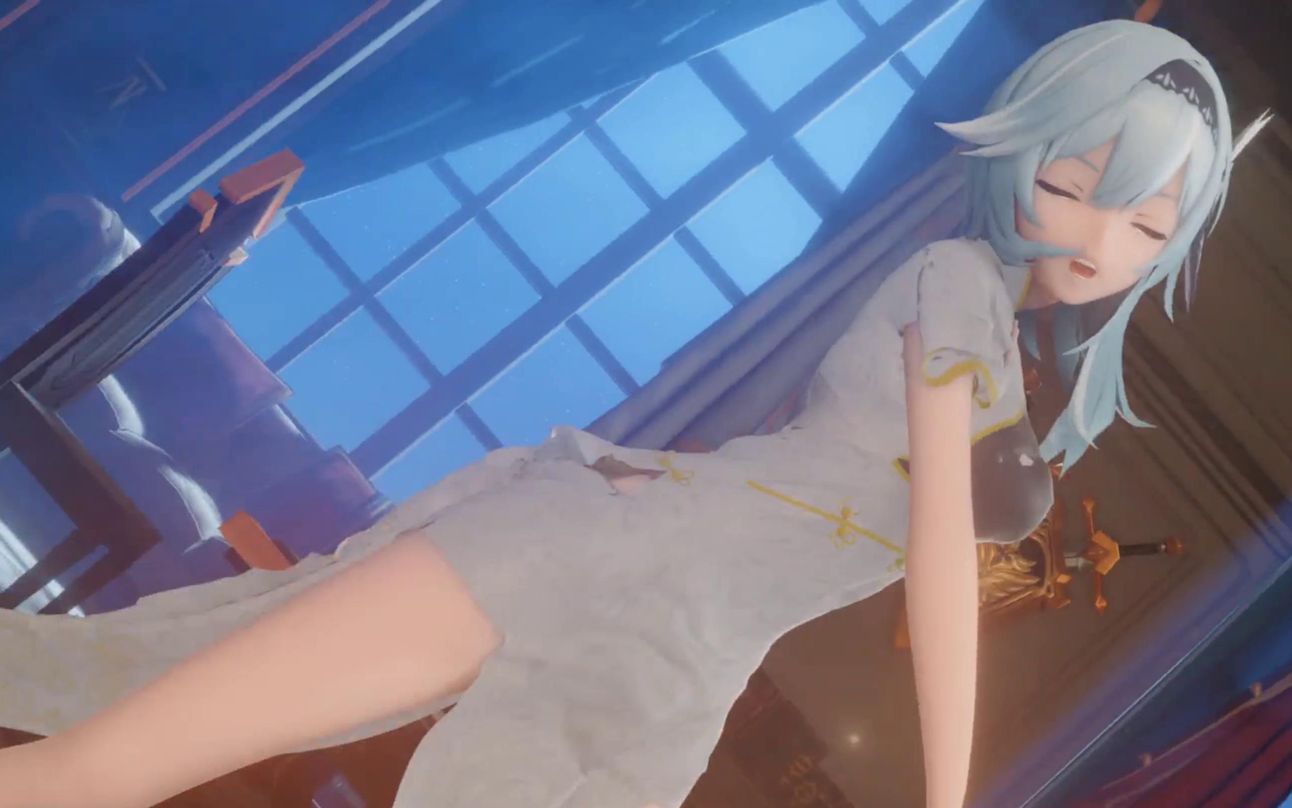 【原神/布料解算】试一下衣服而已,才不是专门穿给你看呢!