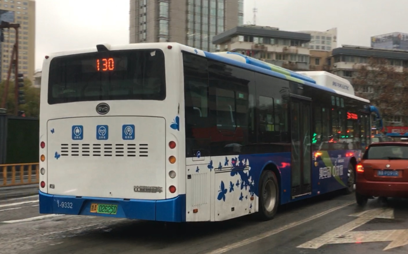 【杭州公交】byd k9ka 130路 1-9332