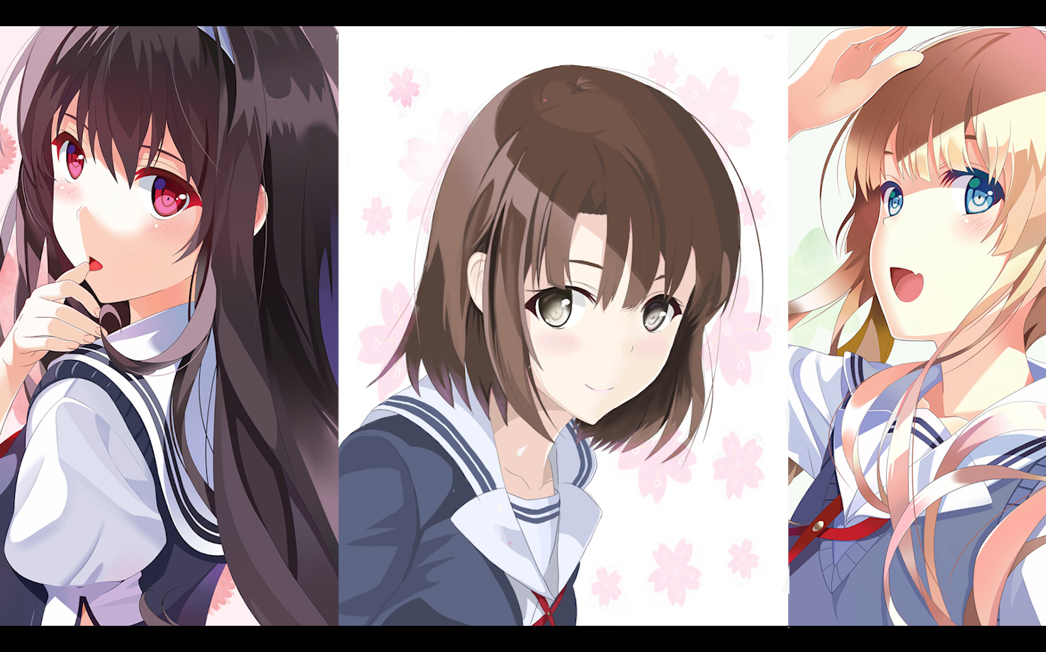 【路人女主的养成方法】加藤惠 英梨梨 霞之丘诗羽 角色歌mad