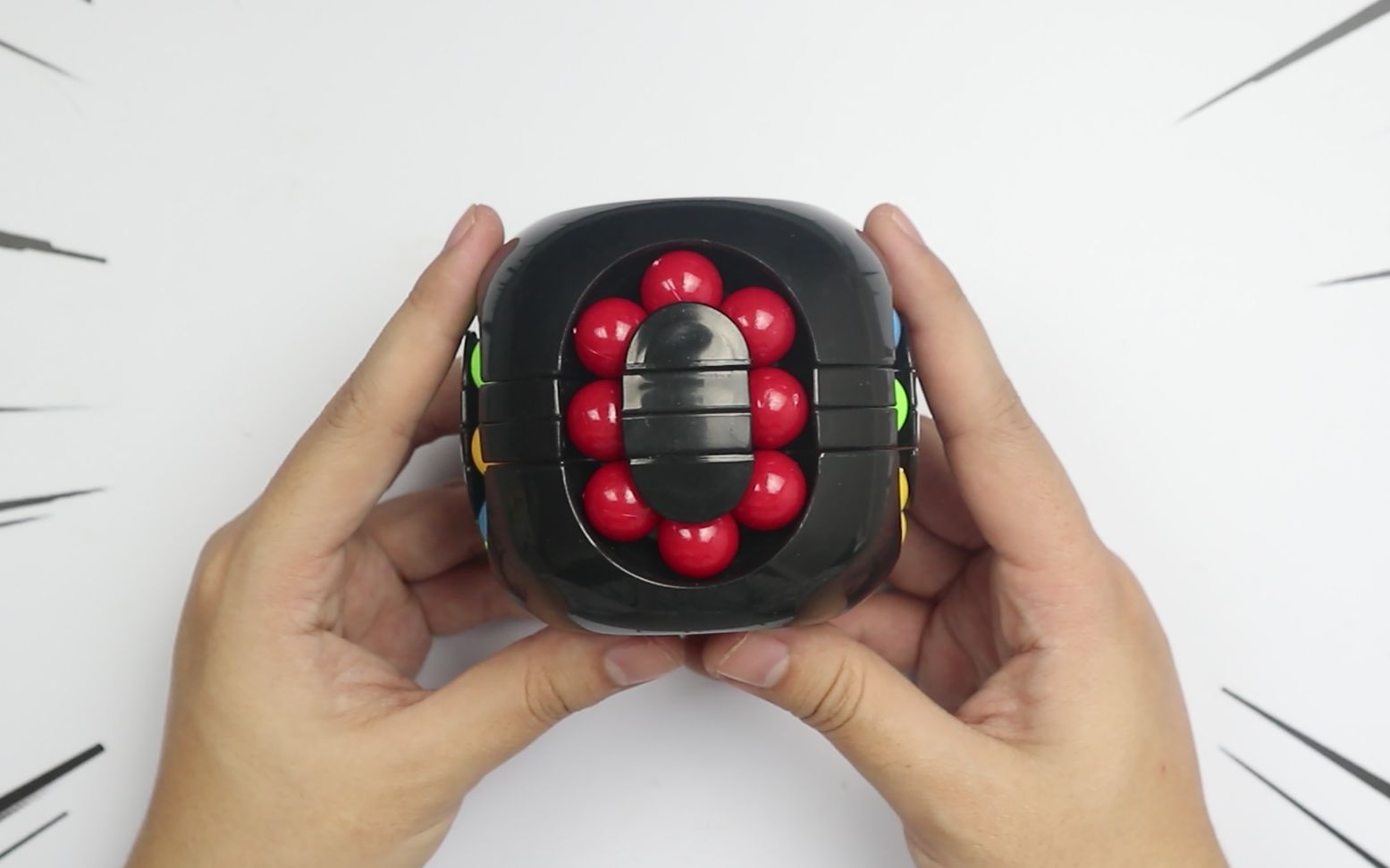 魔方很常见,这种形状奇怪带圆球的魔方你见过吗