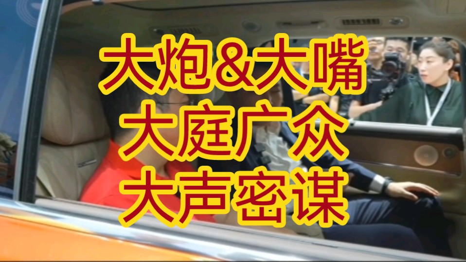 【车展顶流】大炮大嘴大庭广众大声密谋:哪吒也想用华为智驾;欢迎TSL入华,对行业是好事;营销费用太贵,车企高管被迫营业哔哩哔哩bilibili