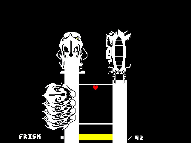 当sans和ss chara一起审判你,无伤通关!