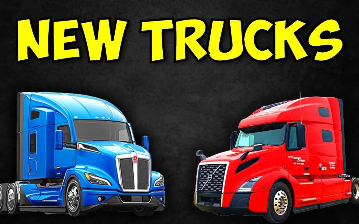 【youtube】新卡车 |卡车的新声音 |新的环境音效 - ats | scs - 美国