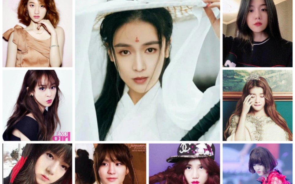 「exo」这应该是全网最全的exo女装扮相吧,你心动了吗_哔哩哔哩 (゜