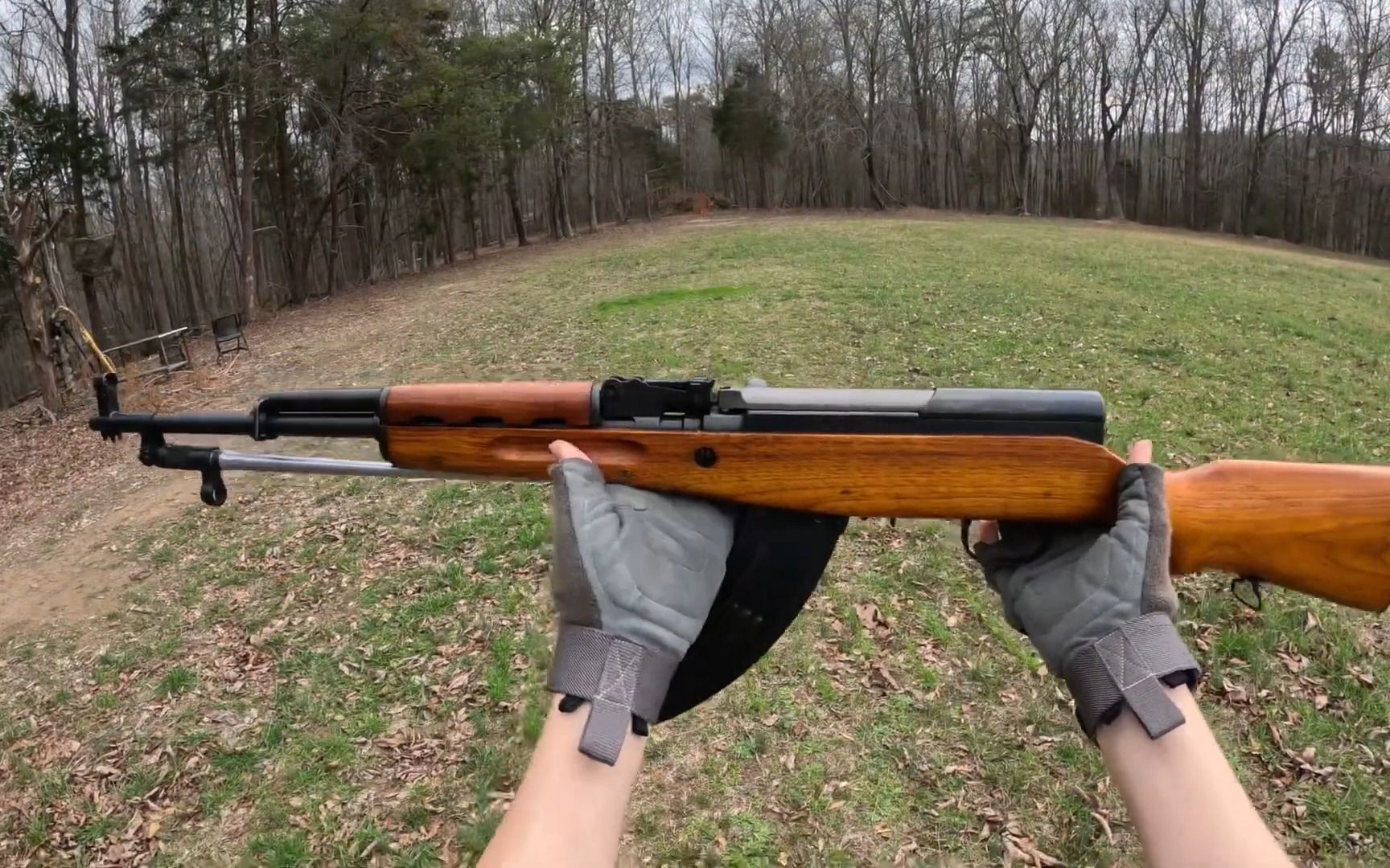 国产56式半自动步枪第一人称视角射击