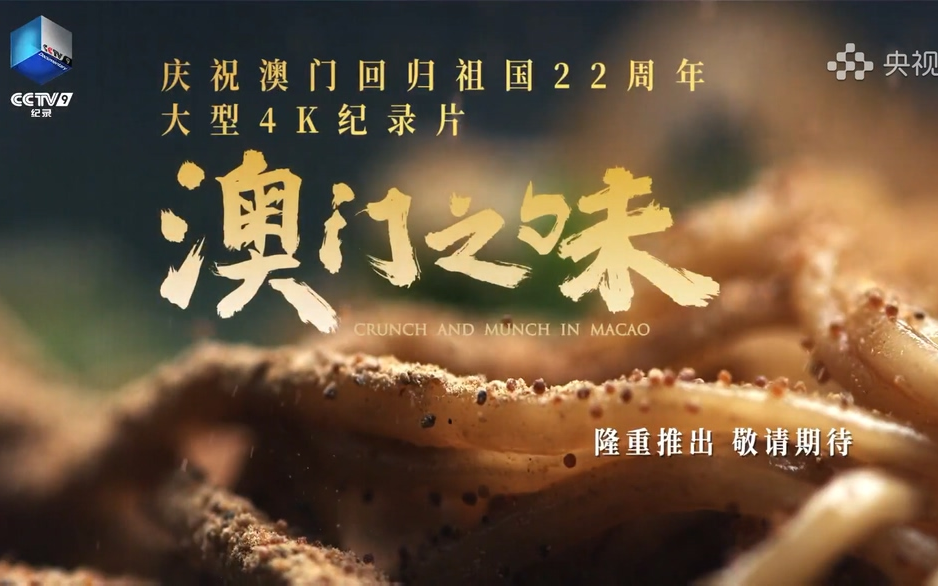 [图]庆祝澳门回归22周年 纪录片《澳门之味》（全4集）