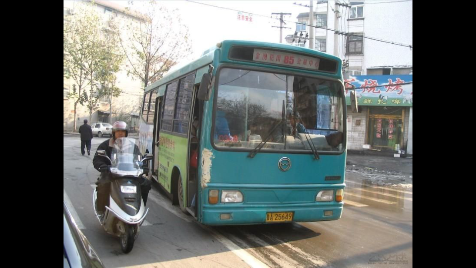 2009年济南公交85路报站