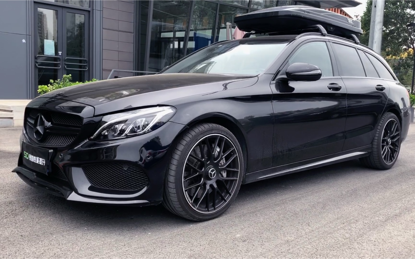 奔驰02c20002旅行版02改装02amg套件