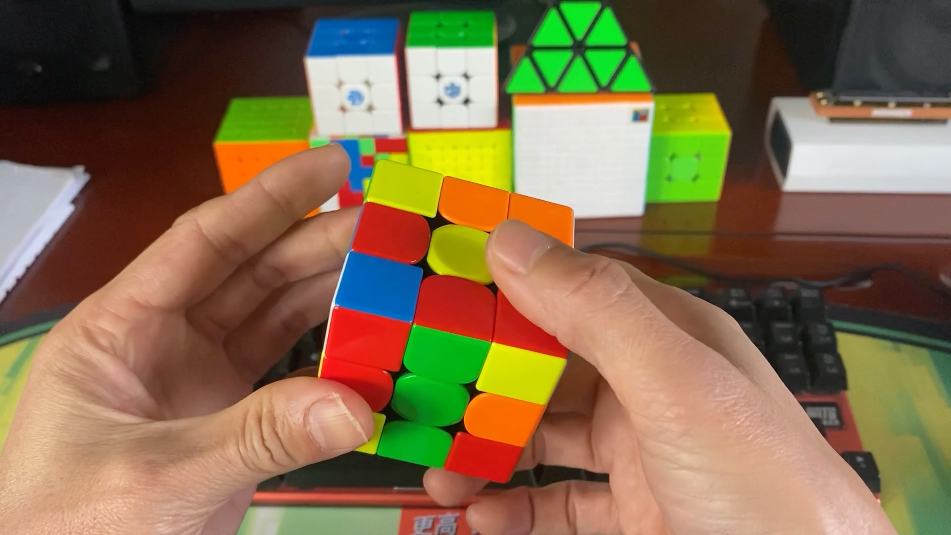 三阶魔方随机打乱实例