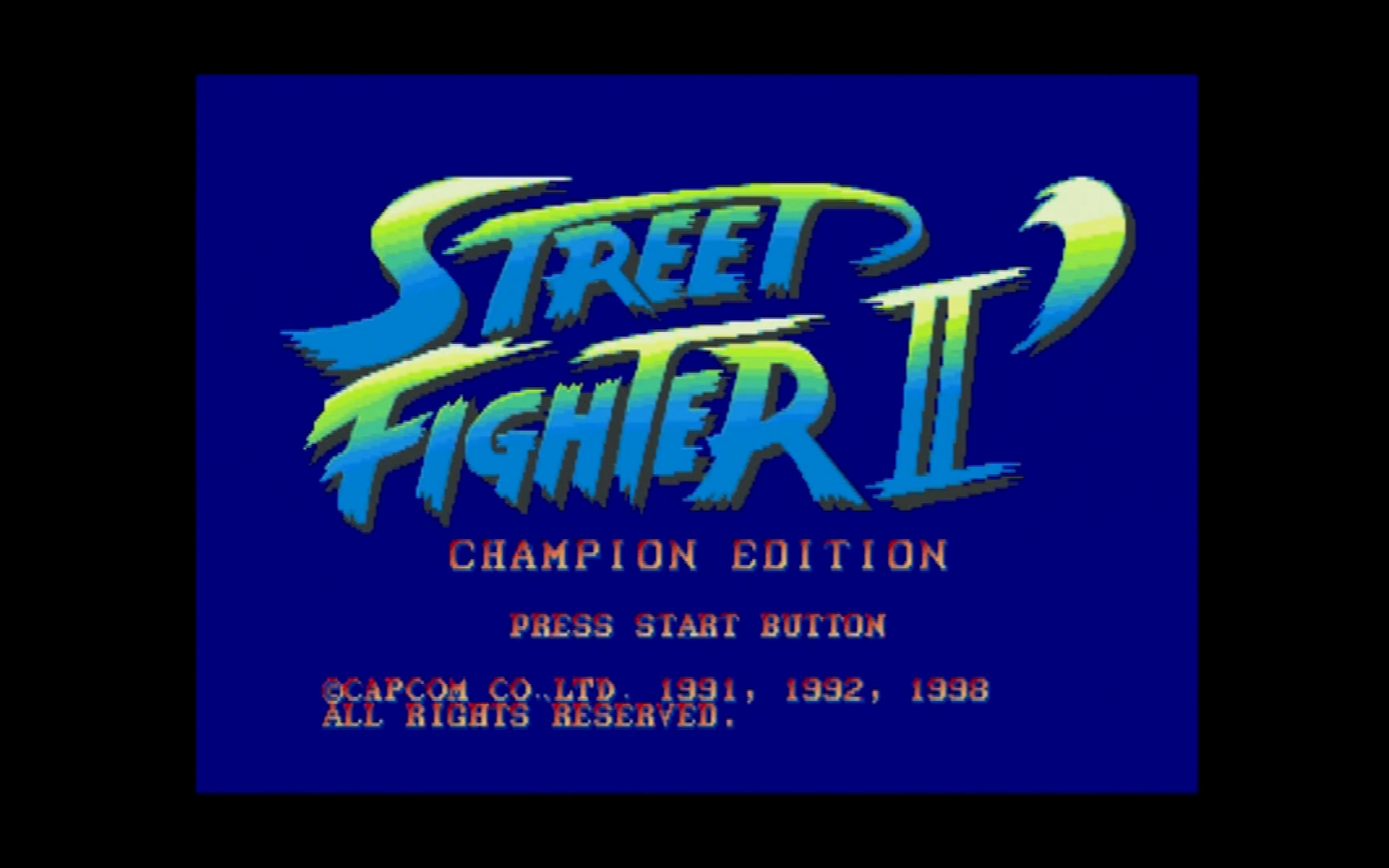 [图]PS2 街霸2冠军版 Street Fighter II' Champion Edition