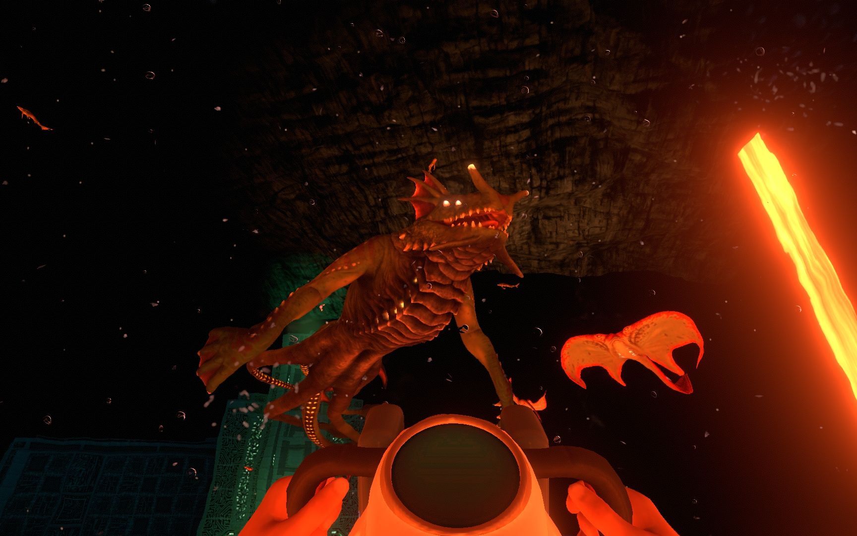 【深海迷航】治疗深海恐惧症教你10秒击杀海龙利维坦_深海迷航_教学