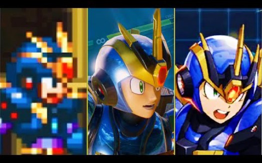 『洛克人 究极装甲x』系列进化史1997~2020年