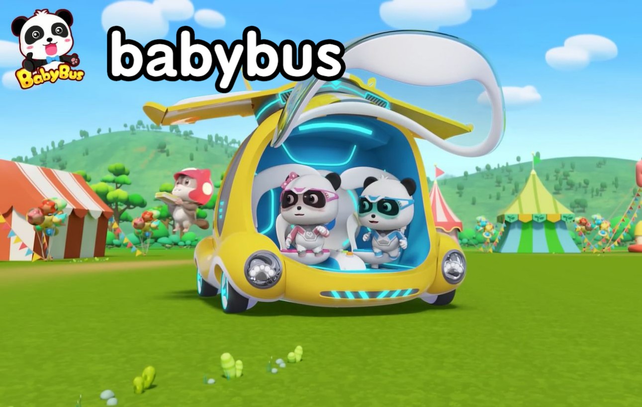 [图]babybus幼儿英语动画系列 | Flying Squirrel Got Hurt _ Super Rescue Team