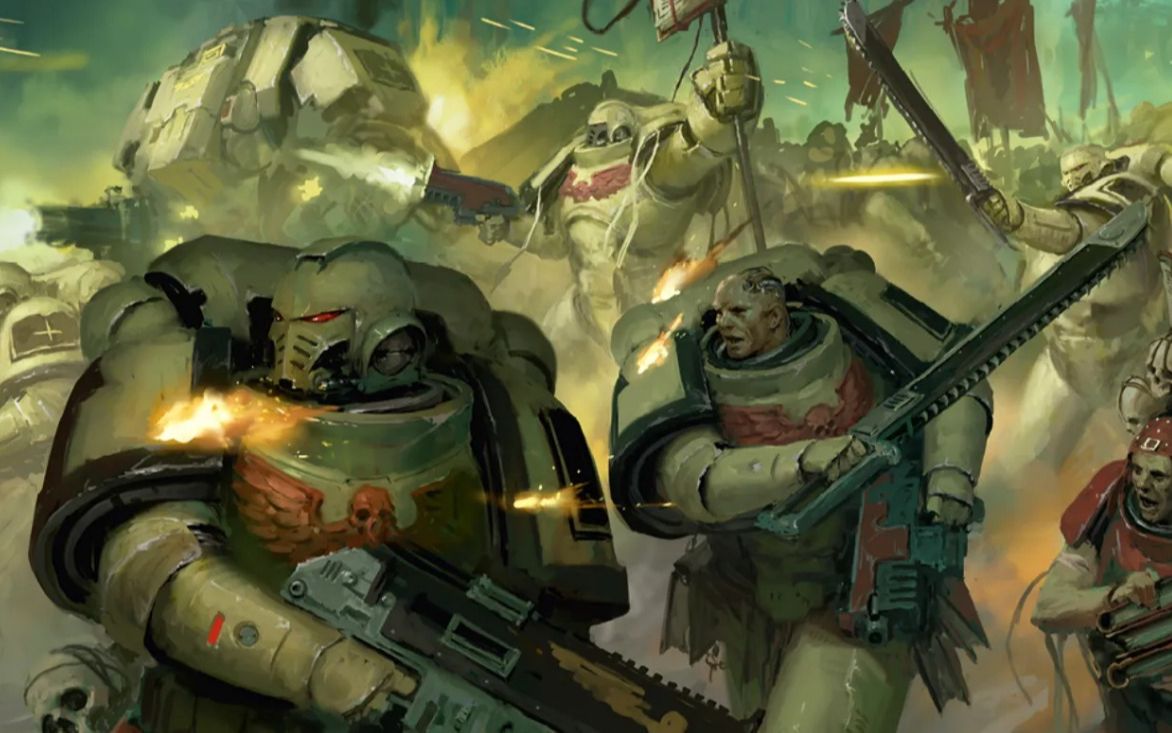 【战锤40k】帝皇的死亡天使,星际战士的19道改造手术(2)