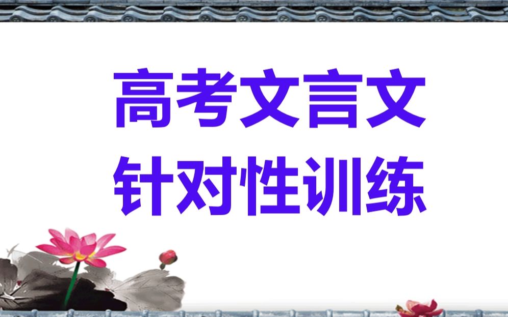 高考文言文断句专项训练,杨玄保,逐字逐句精讲精练哔哩哔哩bilibili