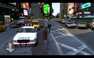 Télécharger la video: Gta 4的警察，可以说是gta系列中最好的警察。