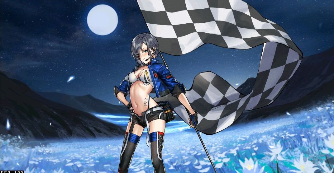 少女前线p22-跃动冲刺皮肤展示