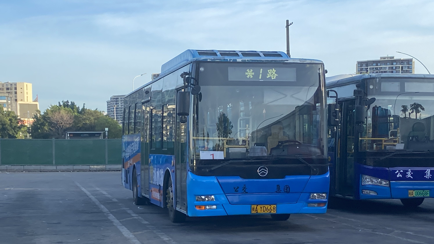 【gsayte】悠久历史 地铁重合 福州公交1路(白湖亭～西门)pov