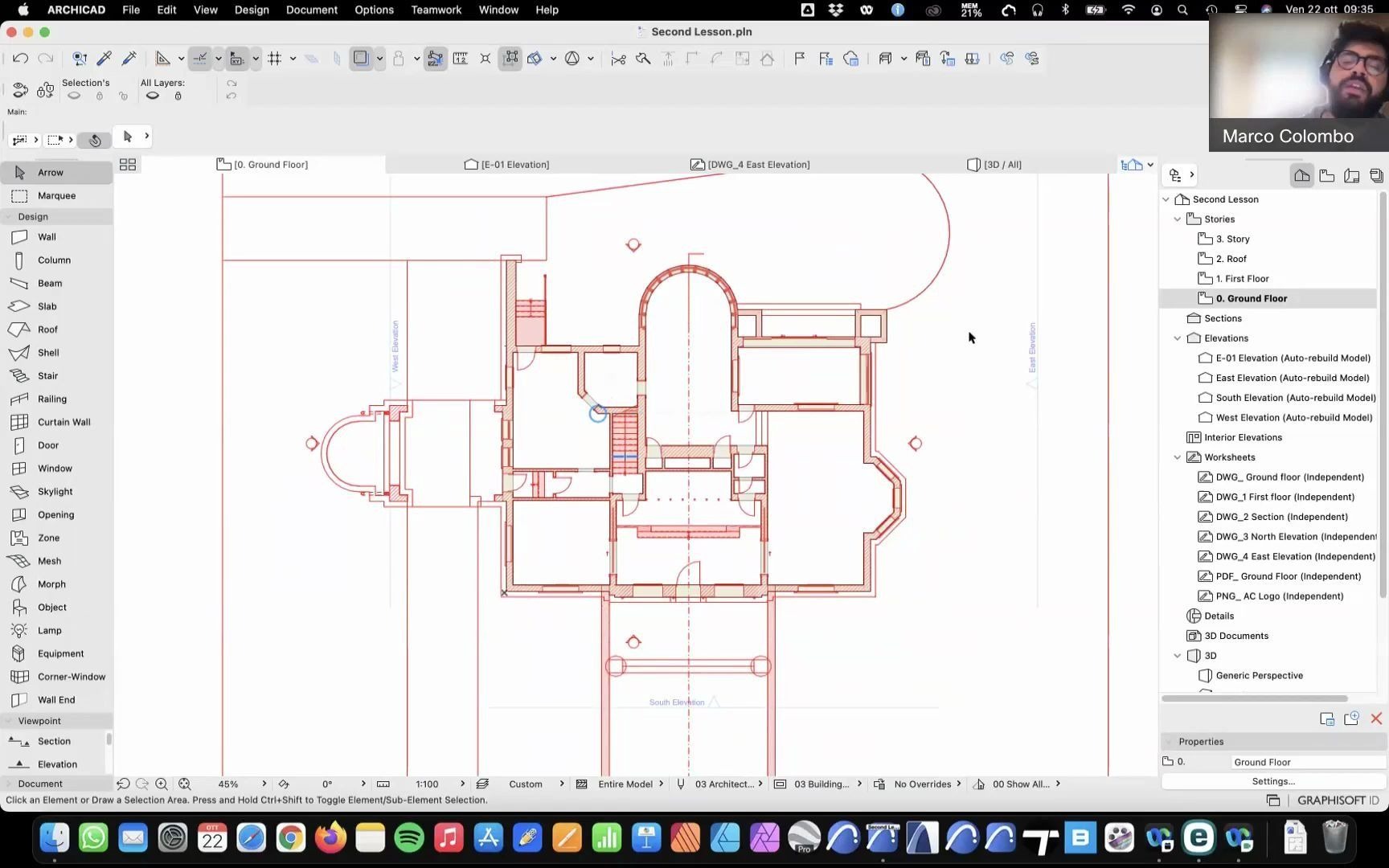 Archicad lesson5 梁柱结构哔哩哔哩bilibili