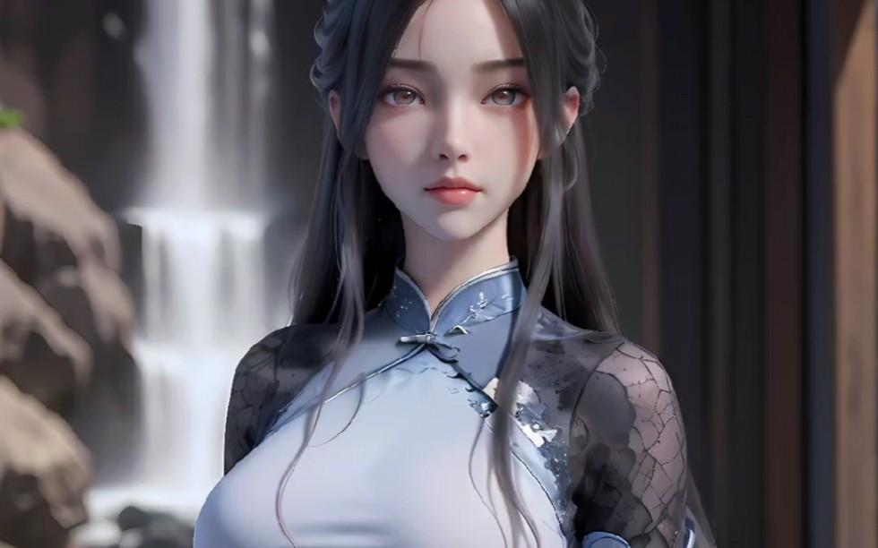 ai绘画|完美世界重瞳女2