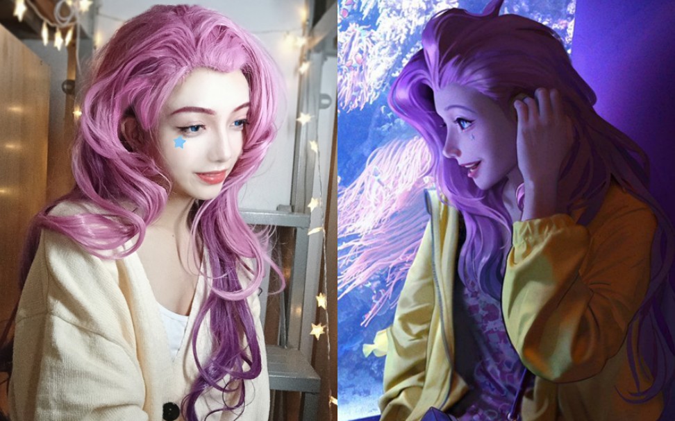 【seraphine cos】别再看p出来的老婆啦!看我!会动的!