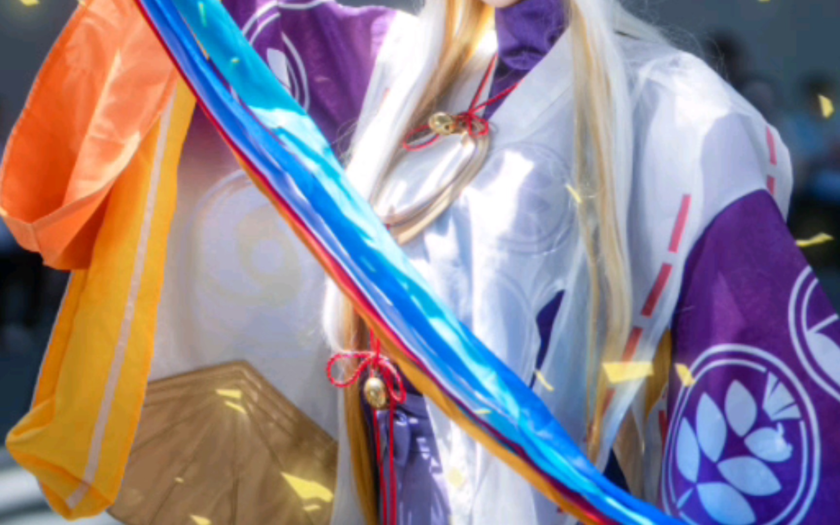 去cp29当稻荷神使劲摇铃的一天 阴阳师稻荷神御馔津cos进场前:我要让