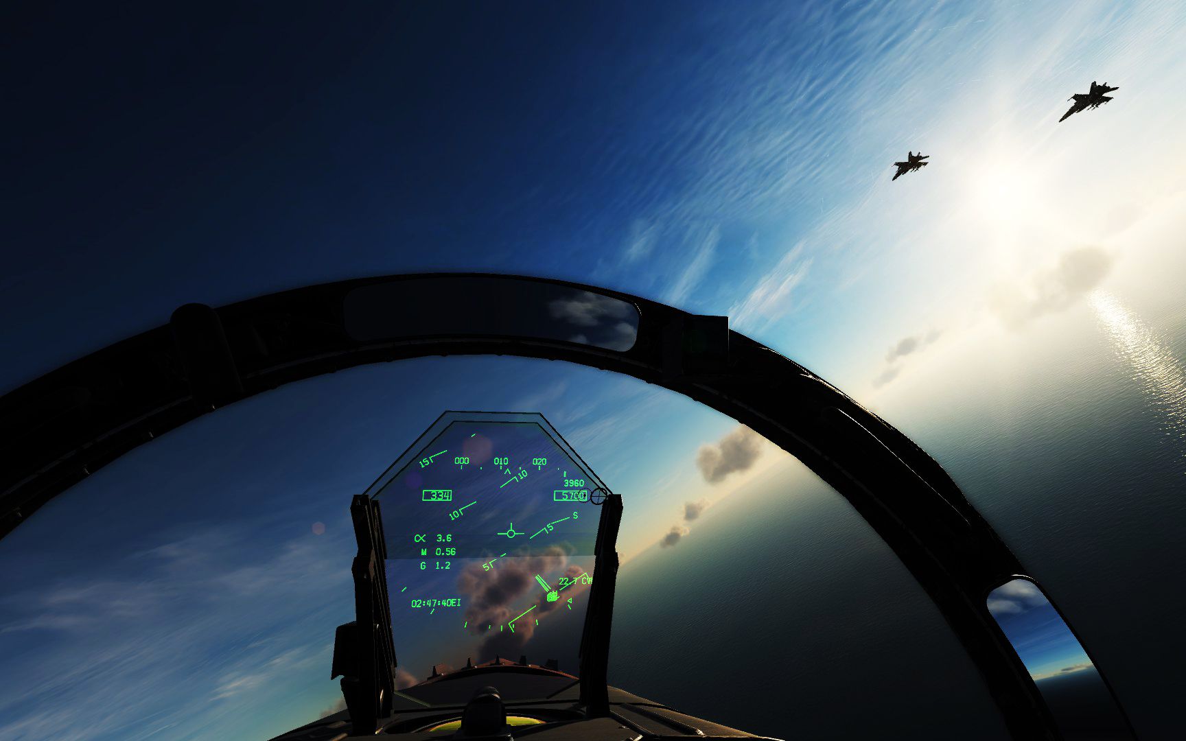 dcs f18case3hud视角