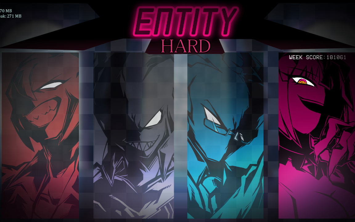 粉丝还原/fnf 优质模组 vs entity 粉丝还原较完整版 全流程演示