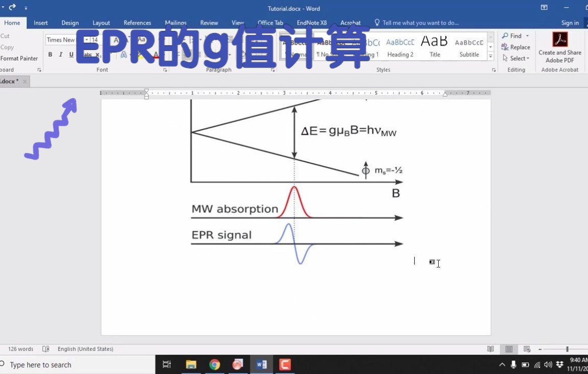 用origin计算EPR的g值哔哩哔哩bilibili