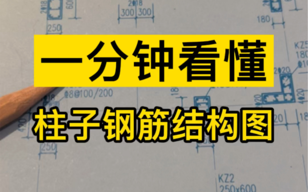 看懂自建房结构柱的图纸,让你秒变建筑包工头!哔哩哔哩bilibili