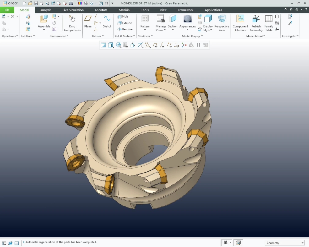 creo数控刀具设计