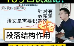 Download Video: 中小学阅读理解必考—所有文章开头的结构作用，10字口诀简单记！