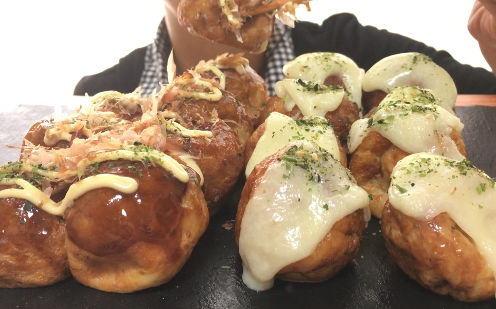 mogumi 芝士章鱼烧 吃播