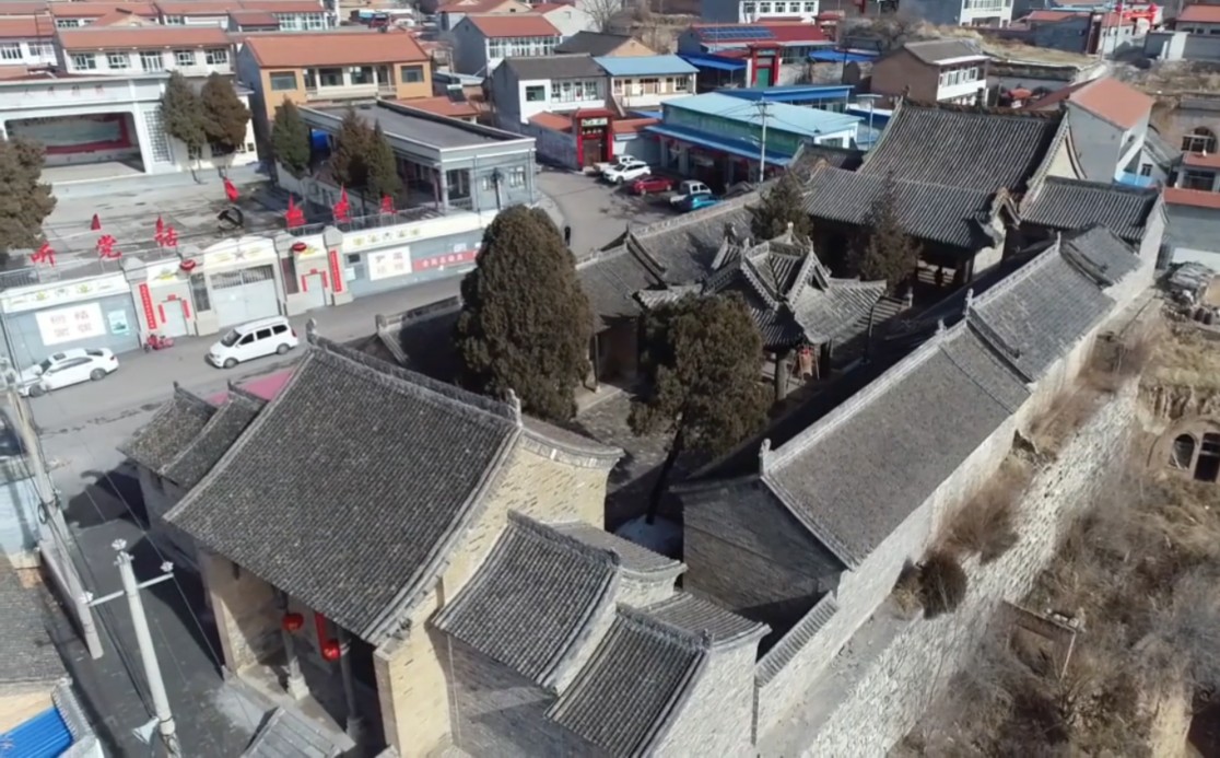 长治市:航拍李庄武庙(关帝庙)