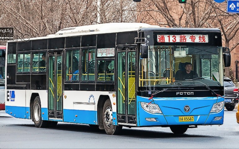 【pov-137】[新年贺岁档-神线的凋零]北京公交通13路专线复原全程前方