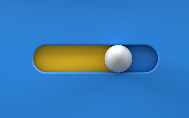 c4d教程!3d版按钮动效